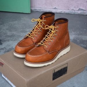 Red Wing Heritage 6 inch Moc Oro Women's Size 7